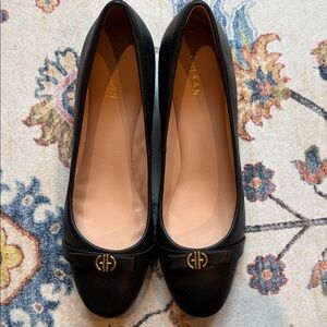 Cole Haan Women's Classic Black Wedge Loafers